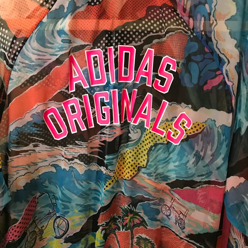 Unisex Adidas Originals Sheer Track Jacket Size M